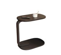 XYRTHSKO Compatible con mesas de Centro y sofás en Forma C. Escritorio móvil Estable Esquinas Redondeadas Almacenamiento. Fácil instalación. Mesita Noche(K)