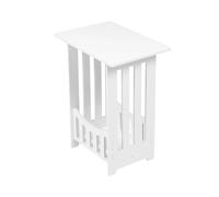 XYRTHSKO Compatible con Mini mesas de Maquillaje compactas Madera compuesta for Dormitorio, mesita Noche Estante Inferior