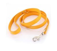XYRTHSKO Correa de Perro Compatible con 12 Unidades/Lote, Cuero Liso, for Entrenamiento Paseo Mascotas, for Perros pequeños, medianos y Grandes, Collar arnés 120 cm(Gold,M 2.0CM-120CM)