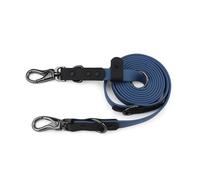 XYRTHSKO Correa Impermeable for Perros con 2 Ganchos for pasear, Ajustable for Mayor Seguridad en el tráfico, Duradera y a Prueba de olores, Compatible medianos Grandes(Orange)