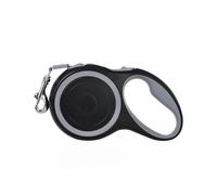 XYRTHSKO Correa Larga y Resistente for Mascotas, Compatible con Perros Grandes, Correa retráctil de Nailon Duradera for pasear, Cuerda Extensible automática(Gray,5m Plus - 50 kg)