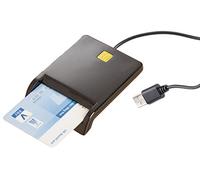 Xystec Tarjeta Chip Lector: Lector de Tarjetas con Chip USB y Lector de Tarjetas Inteligentes, Compatible con HBCI para banca Desde casa (Lector de Tarjetas Inteligentes)