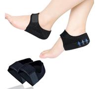 XYTAHDM 1 Par de Almohadillas para Fascitis Plantar - Soporte plantar para talonitis, espolón, talón agrietado y dolor - Con almohadilla de gel suave para protección del talón