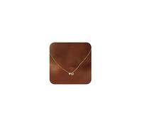 XYTDM Collar chapado en oro de 14 quilates con inicial de corazón para mujer, delicado colgante con letra A-Z, ideal para regalar, 0, Metal, Sin gemas
