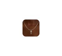 XYTDM Collar de seguridad delicado de oro para mujer, collar de moda hecho a mano, pines de seguridad con dijes de corazón, regalos para mujer, 0, Metal, Sin gemas