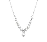 XYTDM Collares con colgante de perlas de clavícula para mujer, collares únicos para mujeres para crear joyas elegantes para ocasiones especiales, 0, Metal, Sin gemas