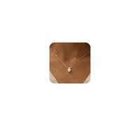 XYTDM Collares de perlas para mujer, delicado collar de perlas chapadas en oro de 14 quilates, gargantilla de perlas blancas simples en forma de Y, bonita perla fina, elegante joyería de boda para