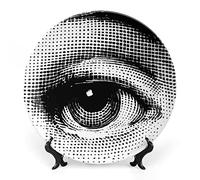 XYTDM Lina Cavalieri - Plato decorativo de pared, placa frontal misteriosa, decoración para colgar en la pared, incluye soporte y gancho especial de resorte, 25,4 cm, A1