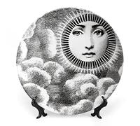 XYTDM Lina Cavalieri - Plato decorativo de pared, placa frontal misteriosa, decoración para colgar en la pared, incluye soporte y gancho de resorte especial, 8 pulgadas, E3