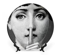 XYTDM Lina Cavalieri - Plato decorativo de pared, placa frontal misteriosa, decoración para colgar en la pared, incluye soporte y gancho especial de resorte, 25,4 cm, A4