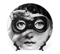 XYTDM Lina Cavalieri - Plato decorativo de pared, placa frontal misteriosa, decoración para colgar en la pared, incluye soporte y gancho de resorte especial, 6 pulgadas, A18