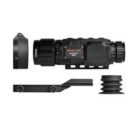 XYTEC Clearview X350 - Alcance térmico de visión nocturna para rifle - Sensor IR de 384 × 288, zoom 4x, pantalla OLED, transmisión Wi-Fi, visor de imagen térmica para observación y caza 24/7