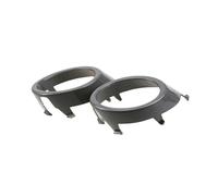 XYTZDQFDC Cubiertas Luz Antiniebla para Audi A4 Avant 2005-2008, 1 par de Cubiertas de luz antiniebla para Parachoques Delantero y Rejilla de luz antiniebla