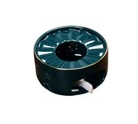 XYUERU Calentador de tetera de porcelana, calentador de té de porcelana, calentador de café resistente al calor for teteras amantes del café, for teteras y alimentos(White)