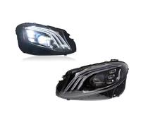 XYUOIS Conjunto faro delantero coche Compatible Con Benz Para Clase E Para W213 2016 2017 2018 2019 2020 DRL Luz De Freno Luz De Giro Parachoques Delantero Faros Delanteros Accesorios Coche