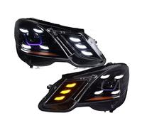XYUOIS Conjunto faro delantero coche Compatible Con Benz Para W212 E200 E260 E300 E350 2010 2011 2012 2013 Faros Delanteros Luz Circulación Diurna Luz Delantera Luz Carretera Luz De Señalización