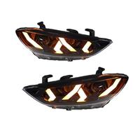 XYUOIS Conjunto faro delantero coche Compatible Con Hyundai Para Elantra 2019 2020 2021 Accesorios Coche Faros Delanteros DRL Proyector Luz De Señal Parachoques Delantero Faro Delantero.