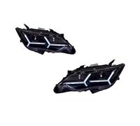 XYUOIS Conjunto faro delantero coche Compatible Con Toyota Para Camry 2015 2016 2017 Conjuntos De Faros Delanteros DRL Luz De Freno Luz De Giro Luz De Conducción Luz Alta Y Baja