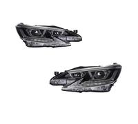 XYUOIS Conjunto faro delantero coche Compatible Con Toyota Para MARK X 2014 2015 2016 2017 2018 2019 Parachoques Delantero Faro DRL Luz De Freno Luz De Giro Conjunto De Faro