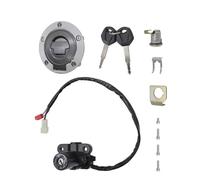 XYUOIS Interruptor Arranque Compatible con Yamaha para FJR1300 2001 2002 2003 2004 2005 para YZF1000 para R1 2007 2008 2009 2010 2011 Juego De Bloqueo De Interruptor De Encendido Tapa De Combustible