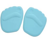 XYWHPGV 1 par de arcos de gel de superficie de tela azul, almohadilla para el antepié, plantilla de cojín de soporte metatarsiano(d4497 3a244 438c3 4b53e b64ec 0fd61
