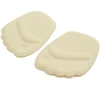 XYWHPGV 1 par de arcos de gel de superficie de tela beige, almohadilla para el antepié, plantilla de cojín de soporte metatarsiano(6277f f4863 a79aa e06b6 2caa3 bc486