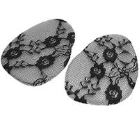 XYWHPGV 1 par de gel negro de encaje, tacón alto, cómoda almohadilla para el antepié, plantilla de cojín de apoyo para el metatarso del pie para mujeres(10ea8 14cb9 469f7 34d14 b8318 777f1