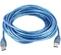 XYWHPGV 10M 33ft Azul USB 2.0 Tipo A Macho a Macho Cable de extensión AM-AM(1b563 0e005 75c3d 2b74e 65a91 b4da0