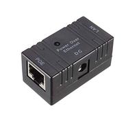 XYWHPGV 2 uds., Divisor de inyector PoE, Separador combinador PoE, DC 5-48 V, Adaptador de alimentación a través de Ethernet, módulo de Fuente de alimentación, Negro(95dd5 fc0df a098d 4a9ec 67adf 347