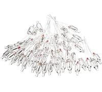 XYWHPGV 50Pcs F6 6x16mm Lámpara indicadora de bombilla de luz de neón de luz roja brillante(48986 87cd8 7ee5a 7009f 36c7e 24e09