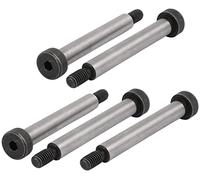 XYWHPGV 5pcs 40Cr Perno de hombro de acero 8 mm Diámetro del hombro 55 mm Longitud del hombro M6x12mm Rosca(038fd 6a57c 6be29 df134 09f61 e7ae8