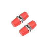 XYWHPGV Acoplador de fibra FC a FC Conector adaptador de fibra óptica tipo brida para rack de servidor, panel de conexión MM/SM 2 piezas (tipo D)(a1aef fb68d c9c19 603a6 e54e2 2229c