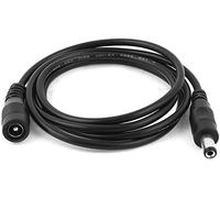 XYWHPGV Conector DC 5.5x2.1mm Cable de extensión de alimentación macho a hembra 1M 3Ft para cámara CCTV(b7288 5e69f 9a63a 12d5a bcdda b3159