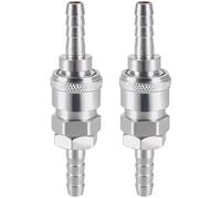 XYWHPGV Juego de desconexión rápida, manguera de espiga de 8 mm, conexión de manguera de compresor de aire, 2 juegos(926ab 8bc7f b00ee 8ed73 bb4f3 38b59