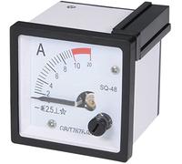 XYWHPGV Medidor de amperímetro de panel analógico AC 0-10A Medidor de corriente de amperios máximo 20A SQ-48 2.5 Margen de error(b039d 9140e 1ad4f 9ac80 ab047 1cb11