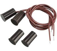 XYWHPGV N.C. Interruptor de lengüeta magnético de alarma de sensor de contacto de puerta de ventana de seguridad con cable empotrado marrón RC-33 2 uds(9aaf9 9c5a0 ea1fe 68bbe cb3bb c7337