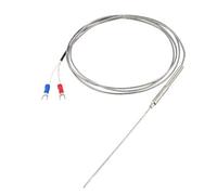 XYWHPGV Sonda de sensor de temperatura de termopar tipo K 1.5x100 mm (0 a 800C) Controlador de temperatura de 5 pies(ea65a 7e17a 3bb18 e3c88 d634b 87270