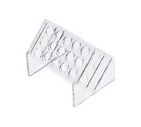 XYWHPGV Soporte inclinado para tubos de ensayo Arcylic 15 pocillos para tubos de centrífuga de 10 ml / 15 ml Transparente(a4934 5a087 dafbb e05e6 d63b5 b8377