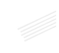 XYWHPGV Varilla redonda acrílica, 2 mm 5/64 pulgadas de diámetro 10 pulgadas de longitud, varilla redonda de plástico transparente transparente, barra sólida de PMMA 5 piezas(2afae d8134 e4401 a4643 a