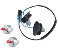 XYWOPO 10456603 12575869 Kit de arnés de cables con sensor de detonación 12601822 2723224070 12597415, for Chevy, Silverado Sierra, Cadillac, Sensor de detonación(BLACK A Set)
