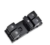 XYWOPO 1K4959857A Interruptor de elevalunas eléctrico, for VW, for Seat, for Golf, 5 6, for Jetta, MK5 Mk6, for Tiguan, for, for Passat, B6 B7 Interruptor de botón para Coche