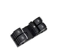 XYWOPO 5ND959857, for VW, for, for Tiguan, for Passat, B6 B7 CC, for Golf, Mk5 MK6, for Jetta, III AMAROK Interruptor Controlador de Ventana Lateral del Conductor Cromado Interruptor de botón para co
