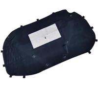 XYWOPO Alfombrilla aislante for capó de coche, for VW, for Scirocco Mk3 2009-2017, de algodón, for amortiguar el ruido del motor delantero. Protector térmico del motor