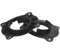 XYWOPO Anillo espaciador de altavoz 2 piezas, adaptador tweeter for Toyota, Camry 2018-2023, resistente al agua, for 6.5#39;#39; ABS negro delantero Juego de anillos espaciadores para altavoces de co