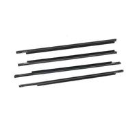 XYWOPO Burletes for puertas y ventanas, 4 unidades, burlete exterior for ventana de coche, moldura de goma for puerta lateral de vidrio, protector de sellado for Toyota, for Prius 2004-2009 Tira de se