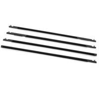 XYWOPO Burletes for Puertas y Ventanas, 4 Unidades, for Mazda 3 2006 2007 2008 2009 2010 2011 2012, Tiras de Sellado for Puertas Exteriores de automóviles Tira de Sellado para Puerta de Coche