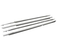 XYWOPO Burletes for puertas y ventanas, for Toyota, for Camry 2007 2008 2009 2010 2011, burlete for puerta y ventana exterior de coche, moldura impermeable, cubierta de sellado Tira de sellado para pu