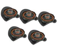 XYWOPO Cubierta de válvula motor, for Peugeot, 207/307/308/2008, cubierta PCV 5/10 piezas 11127646554 Reemplazo de la cubierta de la válvula PCV del motor(BLACK 5 Pcs)