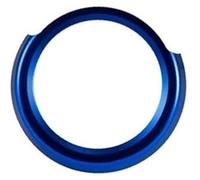 XYWOPO Decoración del coche, para Bmw 1 2 3 4 Series, para X1 F48 F20 F21 F30 F32 F33 F34 F36 F45 F46 Pegatinas botón de arranque motor Embellecedor Ajuste del interruptor de encendido(Blue)