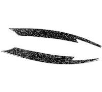 XYWOPO Embellecedor de Cubierta de párpado de ceja de Faro Delantero de Fibra de Carbono, for Subaru, Impreza WRX STI X 10th 2008 2009 2010 2011 Moldura de ceja para Faros Delanteros